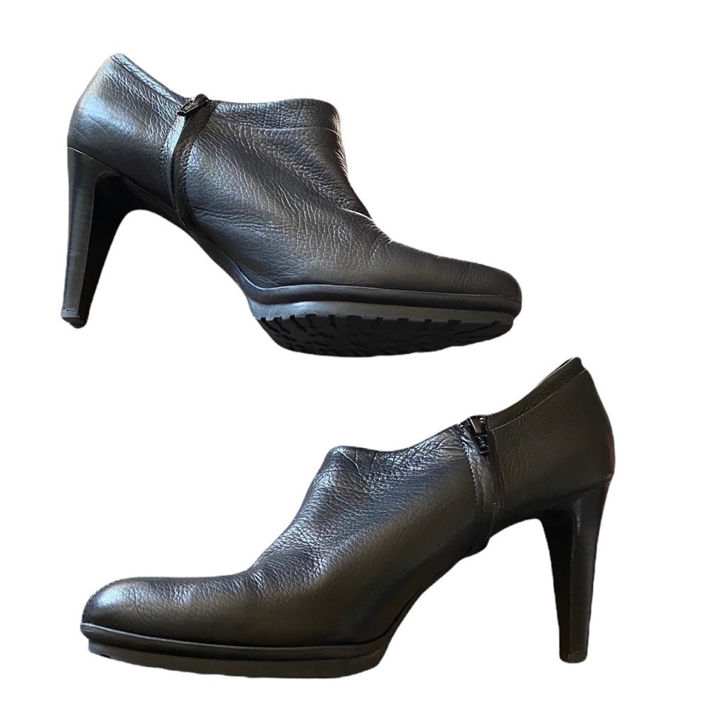 Ron White leather booties All Day Heels SZ 41